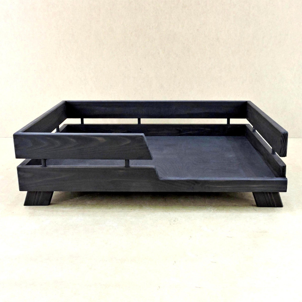 Лежак деревянный для собаки 