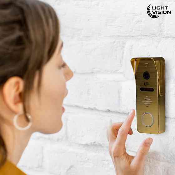 Відеопанель 2Mp Light Vision RIO FHD Gold (82-00214) Киев