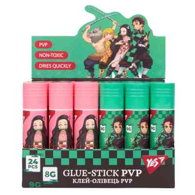 Клей Yes олівець PVP Demon Slayer 8г (320300) Вінниця