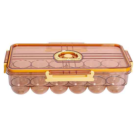 Лоток для яиц пластиковый на 18 ячеек 32.5х18х8 см Коричневый HP-27-1 Киев