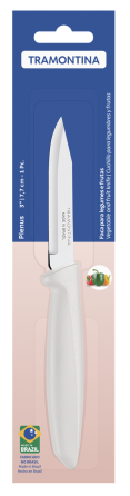 Нож для овощей Tramontina Plenus light grey, 76 мм (6740791) Киев