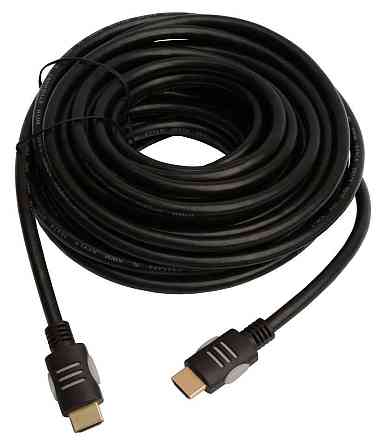 Кабель Tecro HDMI - HDMI V 1.4, (M/M), 15 м, Black (HD 15-00) Чорний Харків