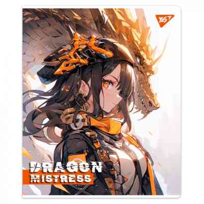 Зошит Yes Dragon mistress А5 18 аркушів клітинка (767516) Вінниця