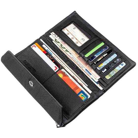 Неабиякий жіночий клатч ST Leather 18842 Чорний Київ