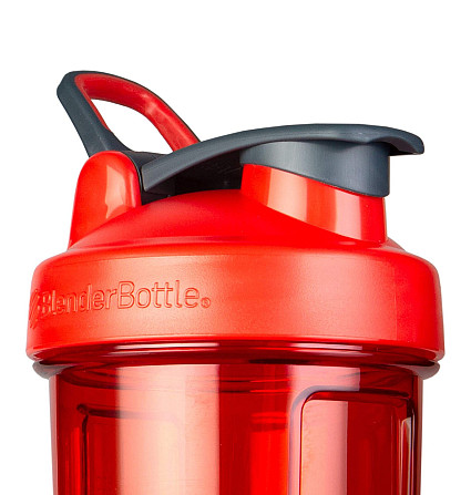 Спортивна пляшка-шейкер BlenderBottle Pro32 Tritan 940ml Red Кам'янське - фото 9