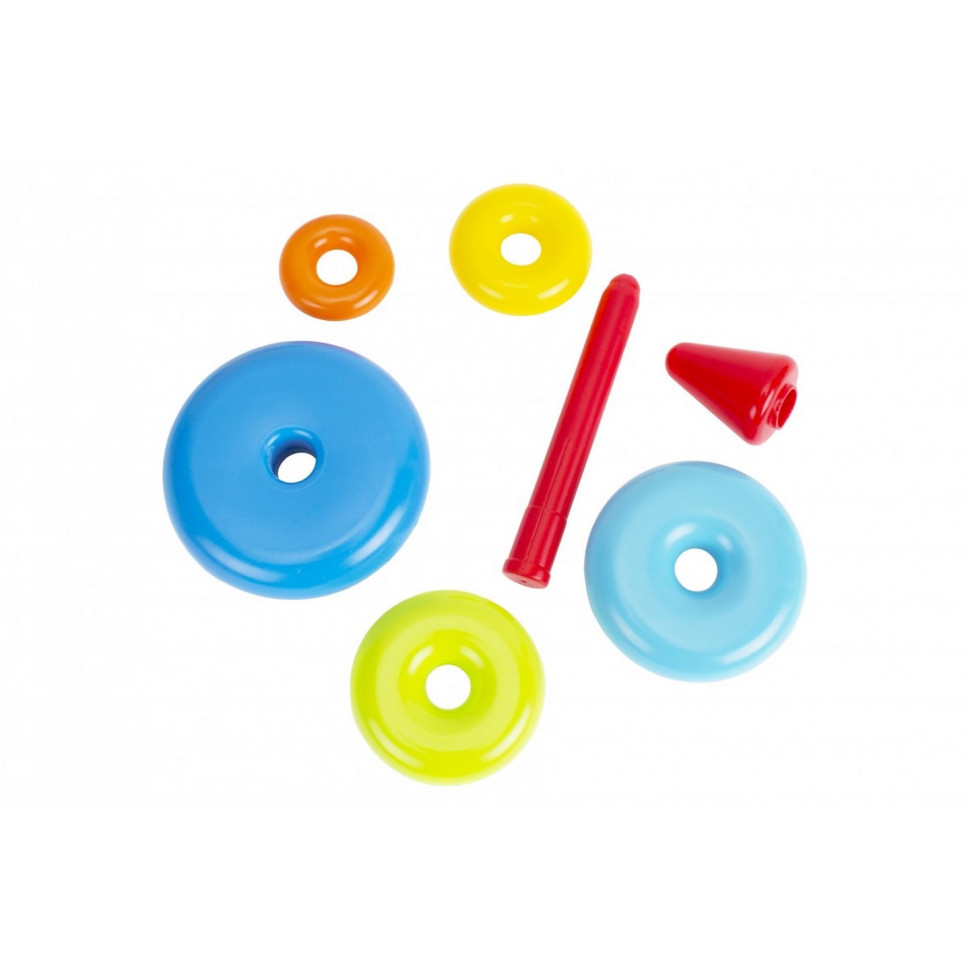 Дитяча розвиваюча іграшка "Пірамідка" ТехноК 6863TXK Вінниця - фото 3