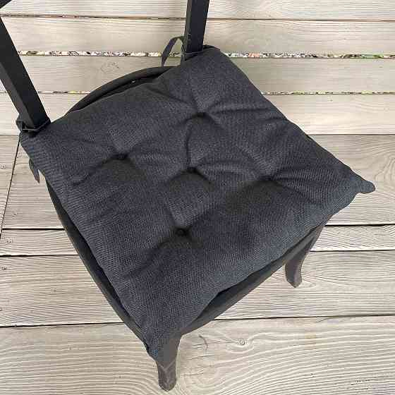 Подушка для стульев (38x38х5 см) Decorator Sawana цвет темно-серый 84-040 Киев