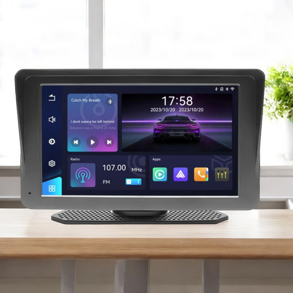 Автомобильный  7-дюймовый экран плеер    с Carplay 701W Одесса - изображение 1