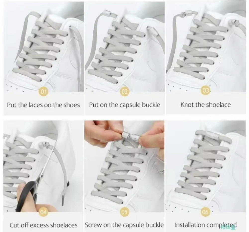 Шнурки эластичные плоские с цилиндрической застежкой Смела - изображение 15