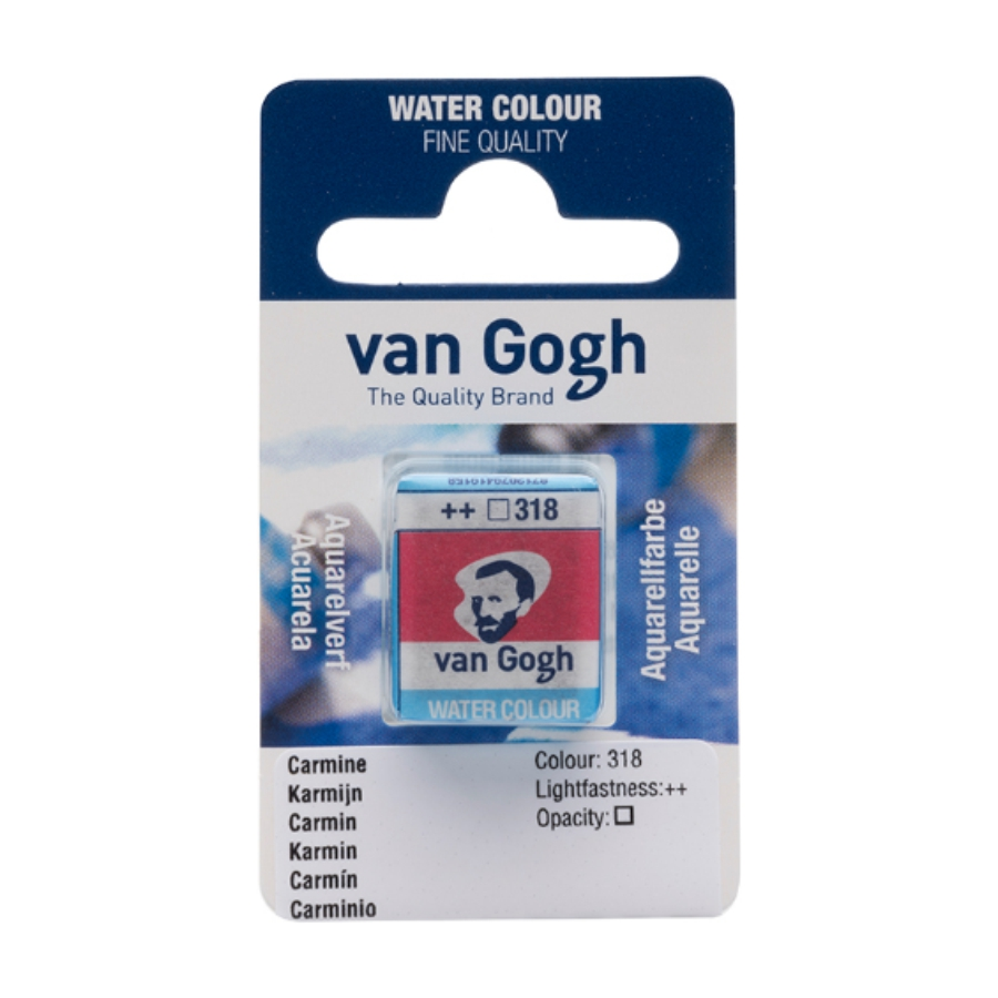 Фарба акварельна Van Gogh (318) Кармін кювета Royal Talens Київ - фото 1
