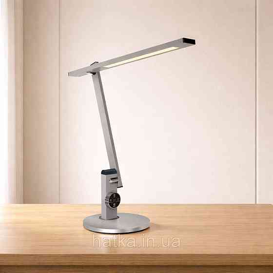 Лампа настольная светодиодная гибкая Sirius BL-1167 серебряная Киев