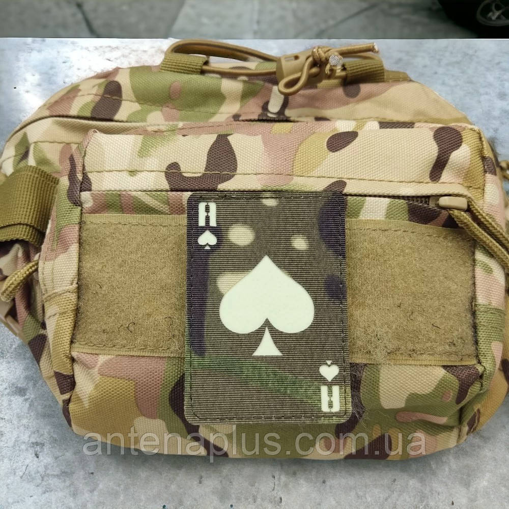 Гральна карта Laser Cut мультикам шеврон / патч Київ - фото 3