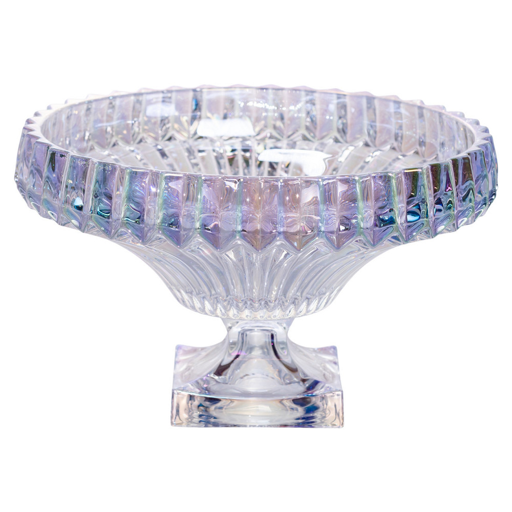 Стеклянная фруктовница на ножке Ø29 см Киев - изображение 1