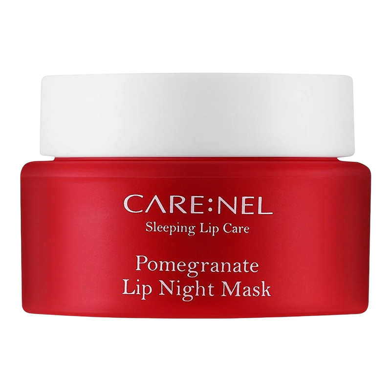 Маска для губ з екстрактом граната Pomegranate Lip Night Mask CARENEL 23 г Київ - фото 1