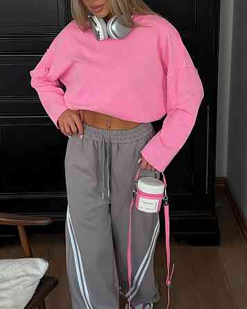 Жіночі спортивні штани з лампасами двонитка Одеса