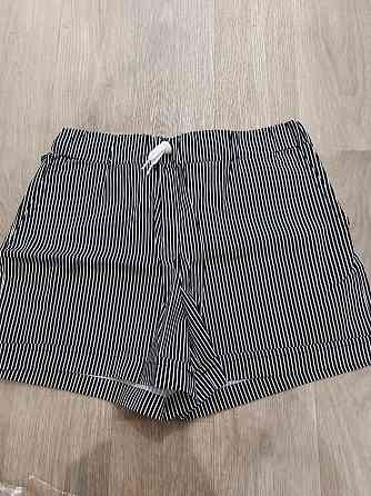 Шорты женские в полоску 46 черно-белый Киев