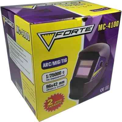 Маска зварювальника Forte хамелеон МС-4100 (37890) Вінниця