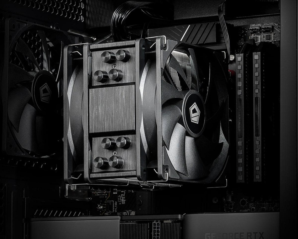 Кулер процесорний ID-Cooling SE-214-XT Plus Чорний Харьков - изображение 5