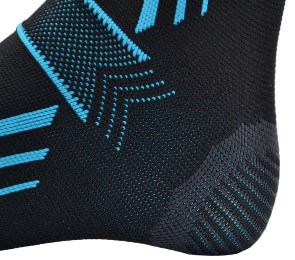 Бандажі на гомілкостоп Power System PS-6022 Ankle Support Evo Black/Blue (2шт.) M Кам'янське - фото 8