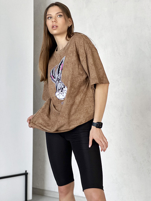 Жіночий спортивний костюм з велосипедками Snap Київ - фото 1