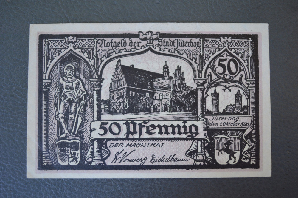 Німеччина. Нотгельд. 50 Pf ( 10 ) Полтава - фото 1