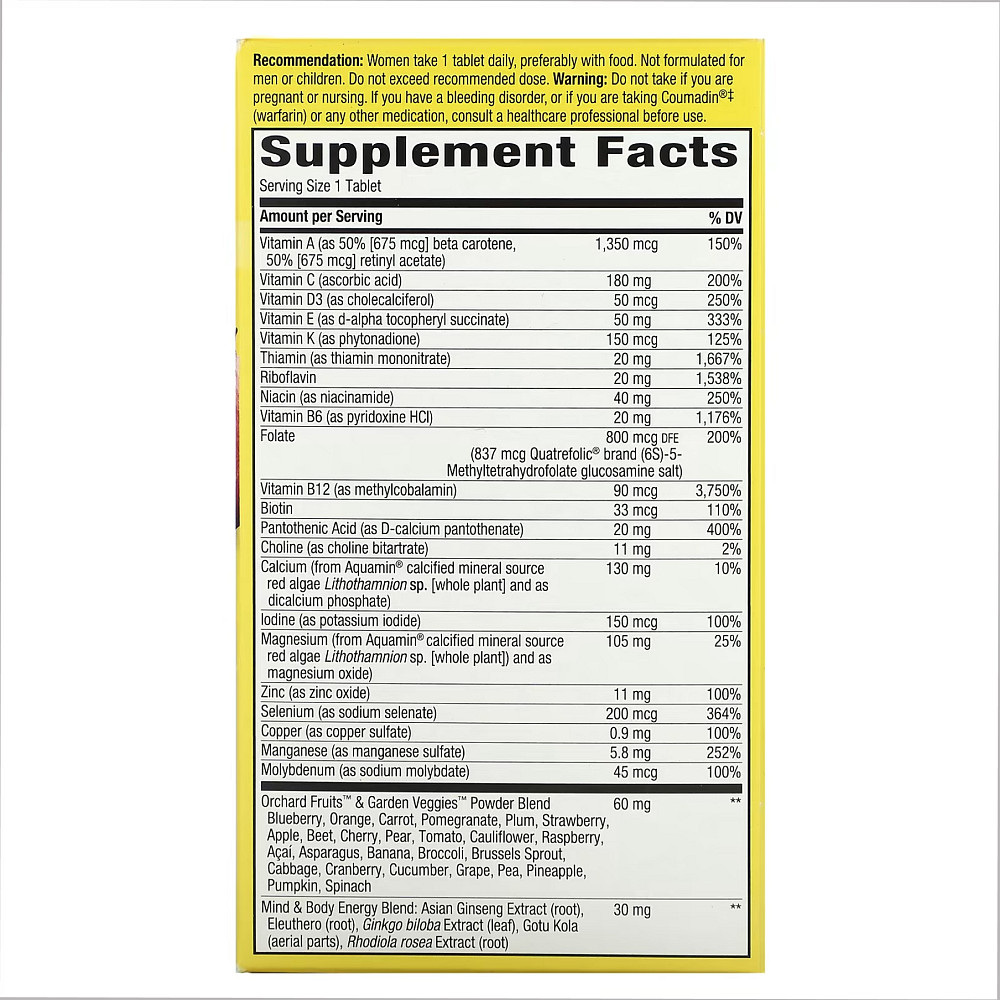 Once Daily Women 50+ Ultra - 60 tabs Луцьк - фото 2