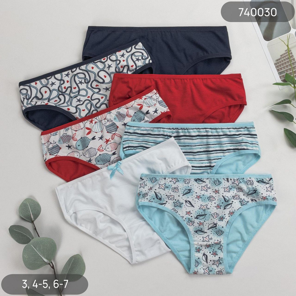 Труси сліпи дитячі тижні Nicoletta Туреччина 2, 3, 4 | 7 шт. Київ - фото 2