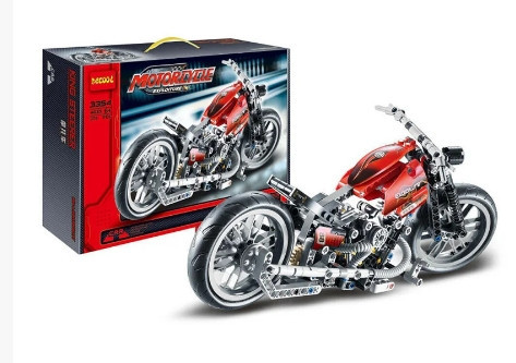 Детский конструктор JiSi bricks Мотобайк 3354 (374 детали) Винница - изображение 1