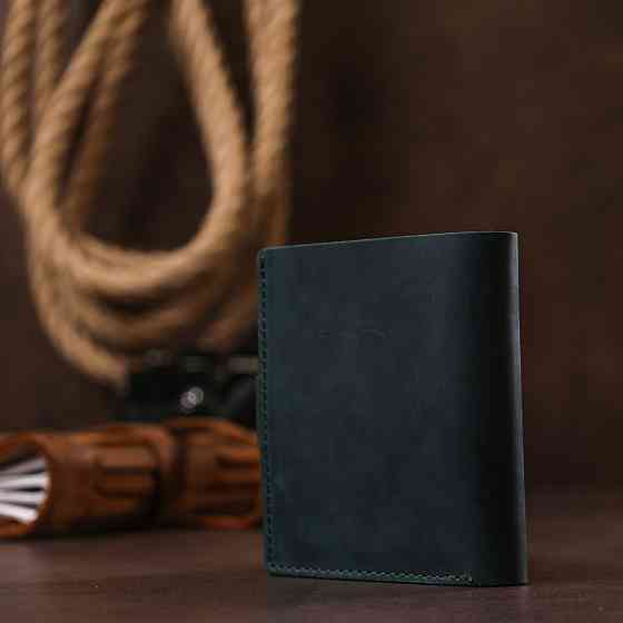 Матове невелике портмоне унісекс Зелений (SHVIGEL) Київ