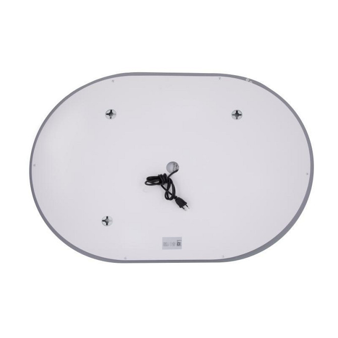 Дзеркало настінне овальне сенсорне Qtap Gemini 650х900 з LED-підсвіткою Touch, з антизапотіванням із димером Харків - фото 10