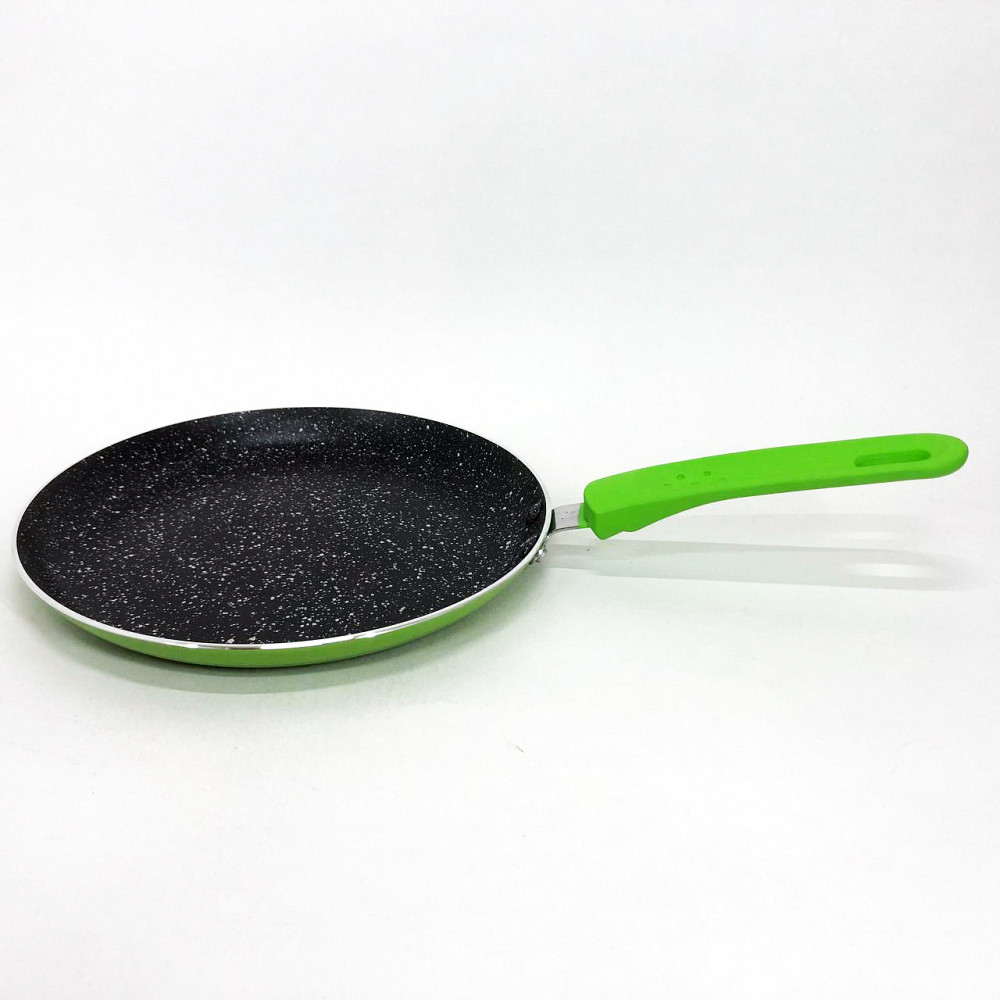 Легкая блинная сковорода, Блинная сковорода с ручкой, Сковородка для блинов антипригарная HA-98 Львов - изображение 1