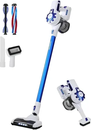 Акумуляторний пилосос RB-2301, 22.2V, 2800 mAh, до 40 хв роботи, LED підсвітка, моторизована щітка Одеса