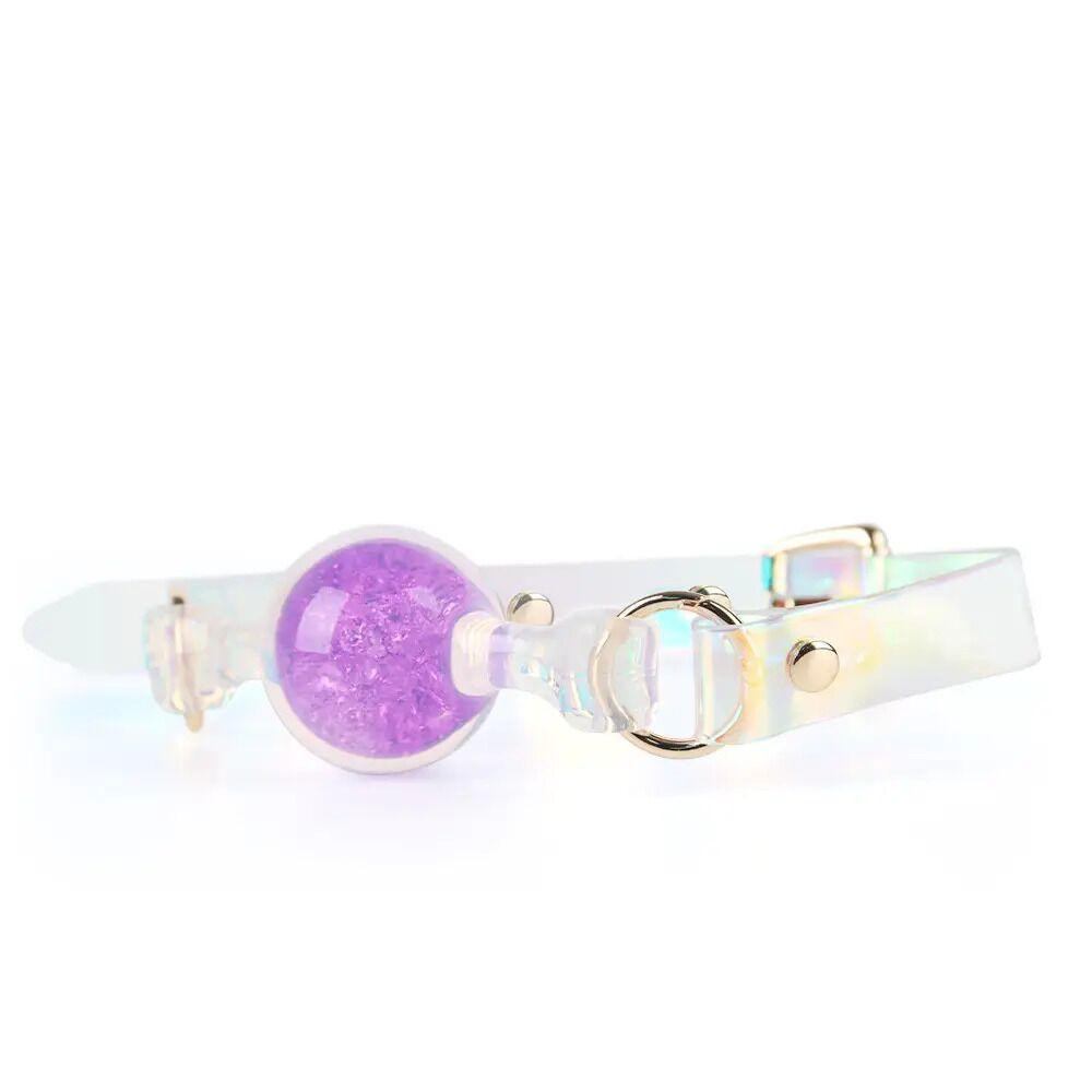 Кляп Liebe Seele Crystal Ball Gag - Purple (Large Ball) Sex Aura Киев - изображение 1