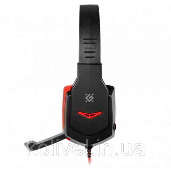 Ігрова гарнітура Defender Warhead G-320 чорно-червона, кабель 1.8м (64033) Киев