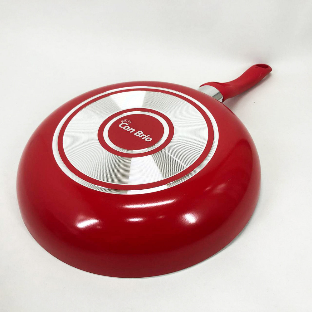 Сковорода алюминиевая углубленная Con, Сковорода с атипригарным покрытием, Сковороду для варки PA-33 Львов - изображение 8