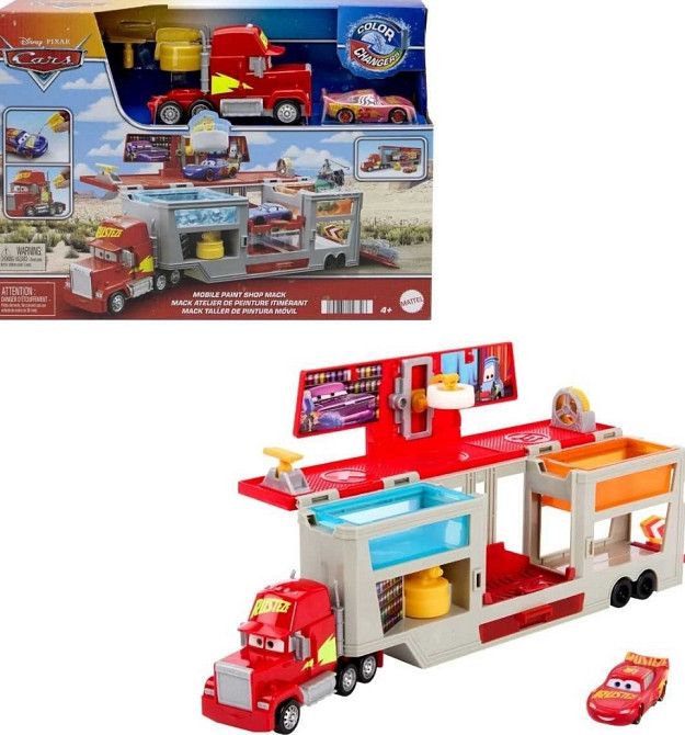 Грузовик трансформер Тачки Молния Маккуин Pixar Cars HPD82 Харьков - изображение 8