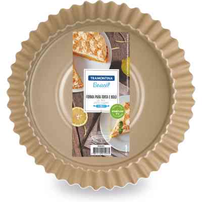 Форма для выпечки Tramontina Brasil кругла 26 см хвилясті бортики (20056/726) Винница