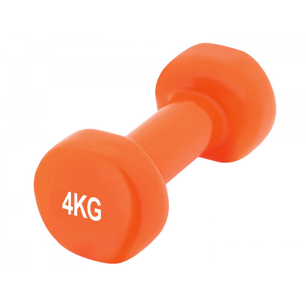 Гантели для фитнеса, аэробики, силовых тренировок развития выносливости виниловая PowerPlay 4 кг пара 2шт Киев - изображение 4