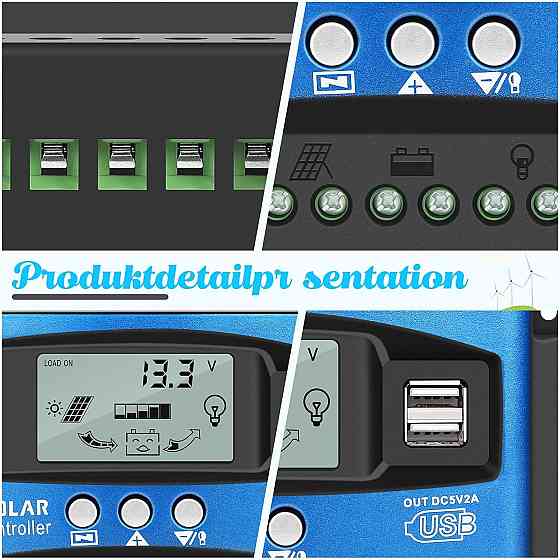 Сонячний контролер заряду Crewell MPPT 30A Луцьк