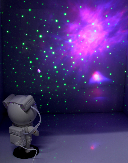 Нічник-проєктор зоряного неба Астронавт 8628, з пультом Вінниця - фото 2