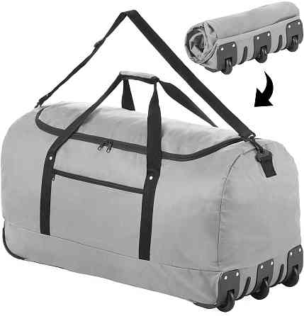 Сумка дорожня на колесах TravelZ Wheelbag 100 Liter Grey (603092) Київ