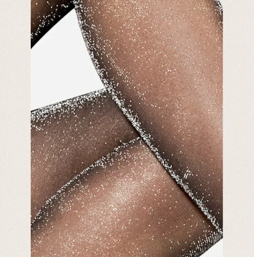 Колготки люрекс Lores Carnevale 20 den чорний Київ - фото 3