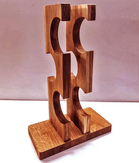 Настольная винная полка 