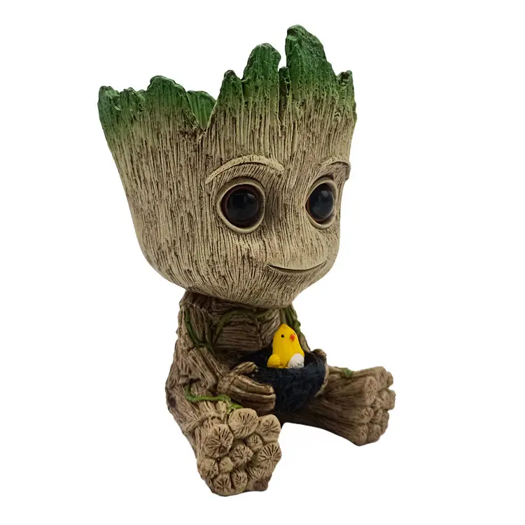 Горшочек для вазонов и канцелярии Грут Groot G9 Малыш с птенцом Киев - изображение 2