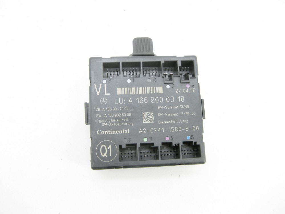 Mercedes-Benz  A1669000318 Блок керування передніх лівих дверей ML/GLE W166 GL/GLS X166 GLE Coupe C292 CLA Shooting Brake X117 CLA C117 GLA X156 Одесса - изображение 1