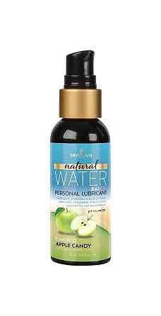 Змазка на водній основі Sensuva Natural Water-Based Apple Candy (57мл) без гліцерину та парабенів Sex Aura Київ