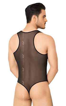 Чоловіче боді - Body 4609, black - XL Sex Aura Київ