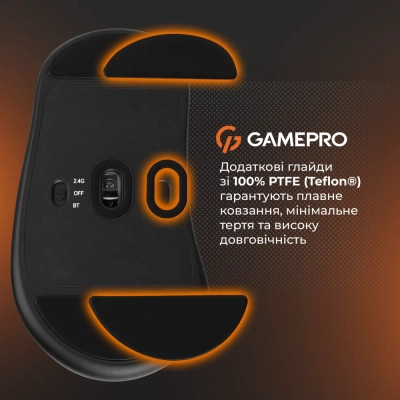 Мышка GamePro Genesis Avenger Wireless/Bluetooth/USB Orange (GM096O) Винница - изображение 4