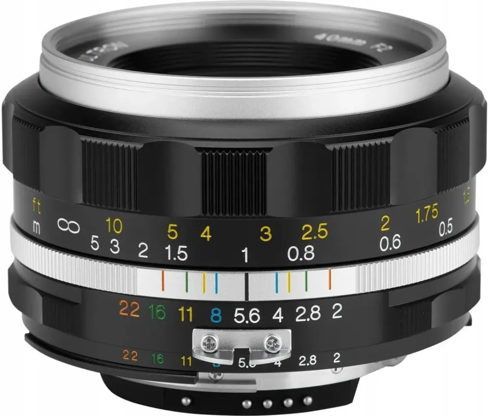Об'єктив Voigtlander Ultron SL IIs 40 mm f/2.0 Nikon F Srebrny Київ - фото 1