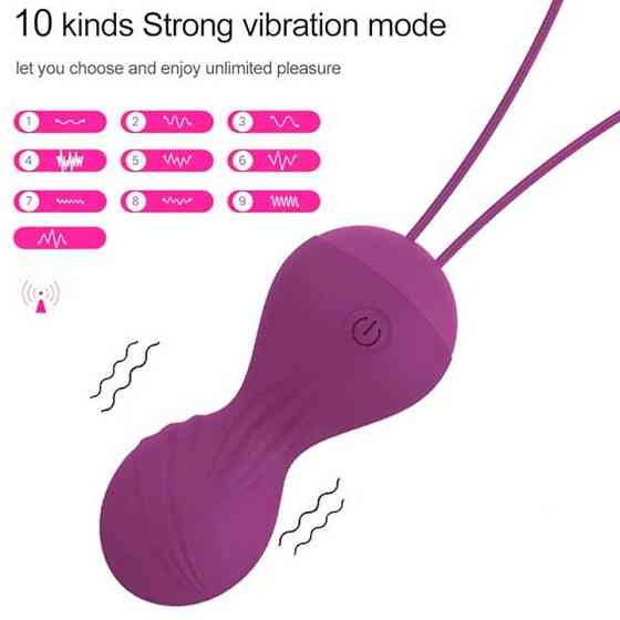 Вагинальные шарики Кегеля с вибрацией 